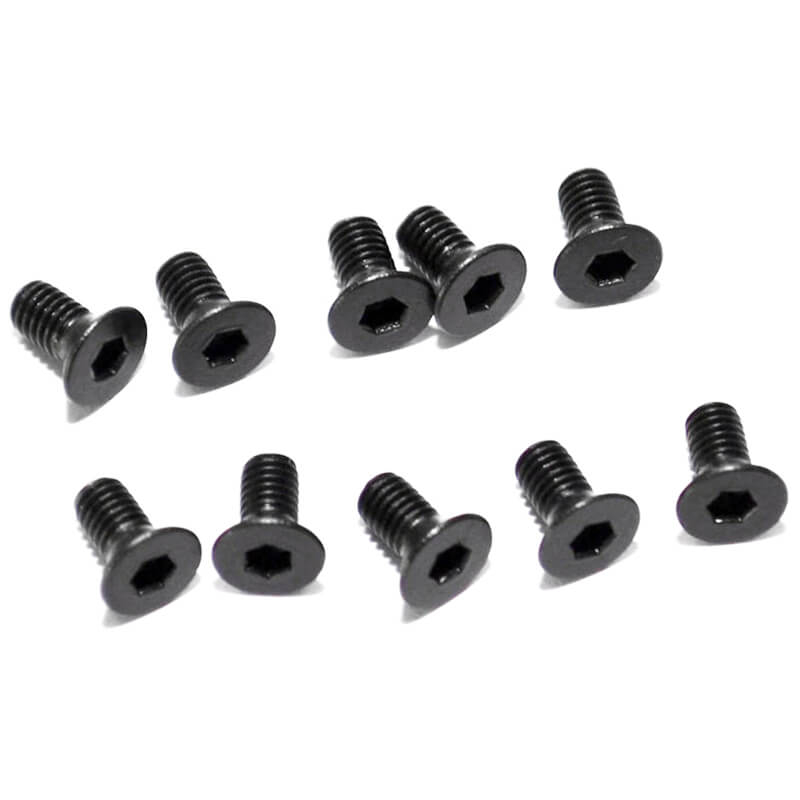 Rc4wd Steel Flat Head Socket Cap Screw M3 X 6mm (10)