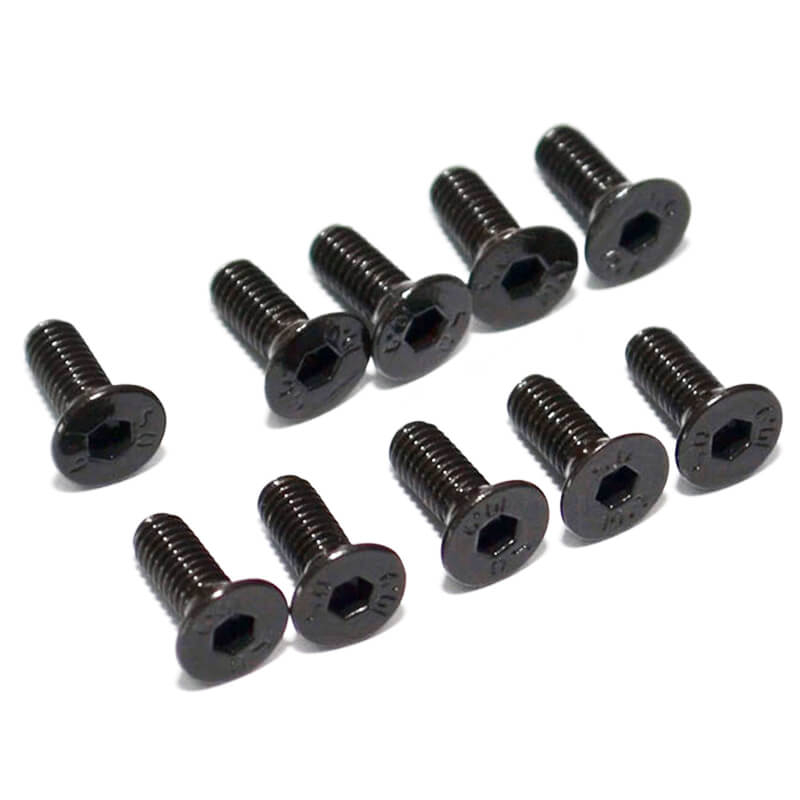 Rc4wd Steel Flat Head Cap Screw M3 X 8mm (10)