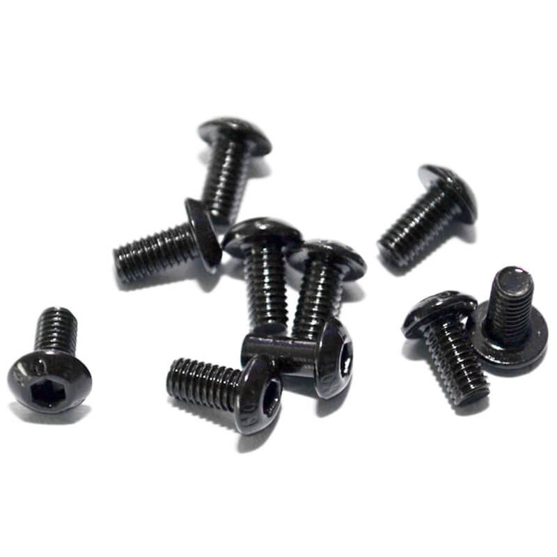 Rc4wd Steel Button Head Cap Screws M3 X 6mm (10)
