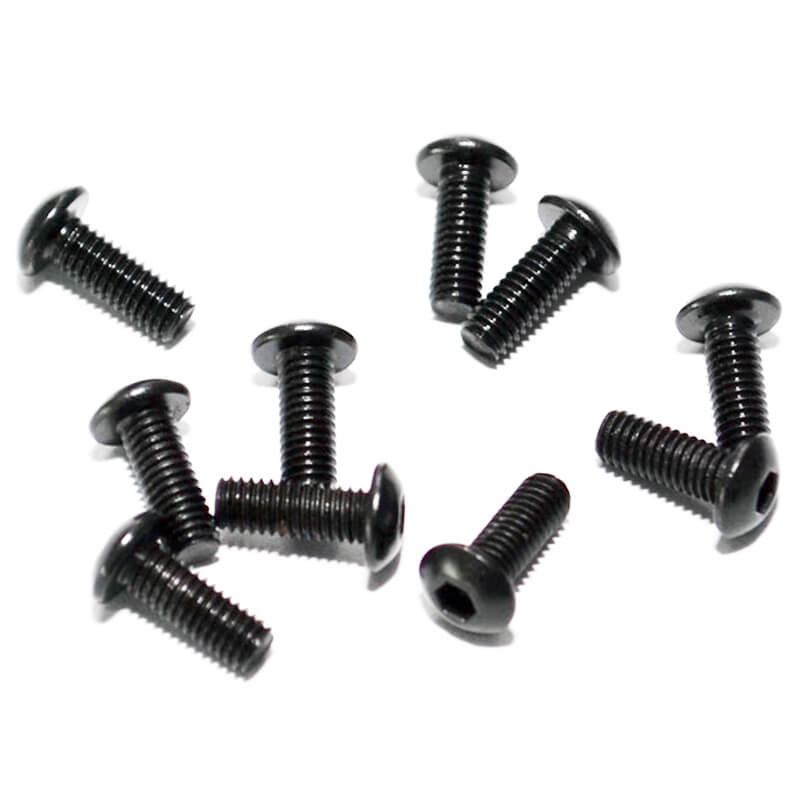 Rc4wd Steel Button Head Cap Screws M3 X 8mm (10)