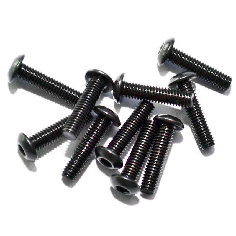 Rc4wd Steel Button Head Cap Screws M3 X 12mm (10)