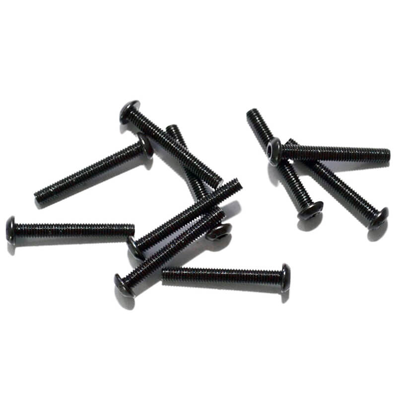 Rc4wd Steel Button Head Cap Screws M3 X 22mm (10)