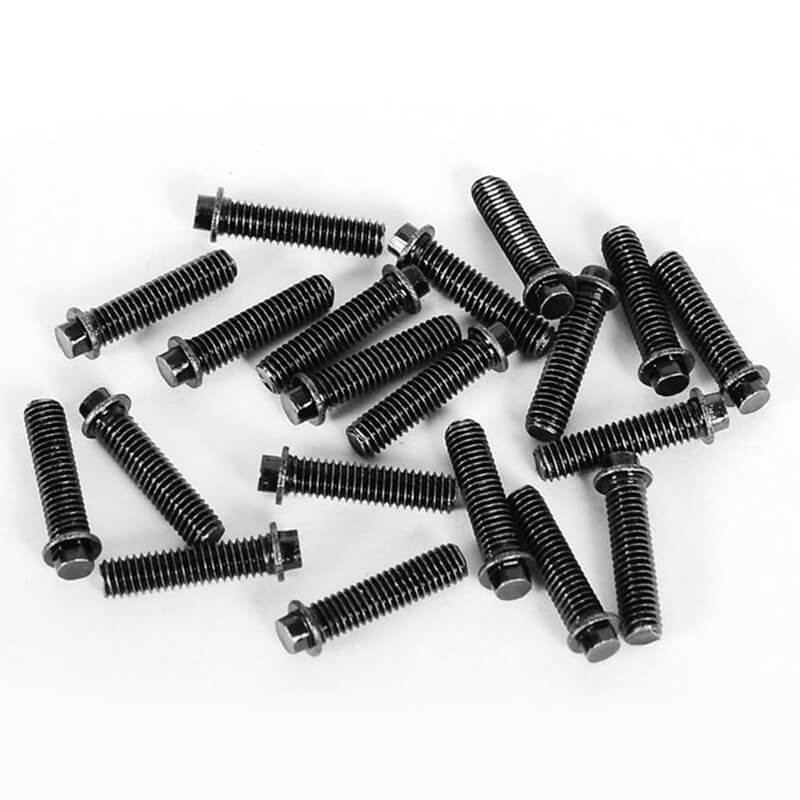 Rc4wd Miniature Scale Hex Bolts (m3x12mm) (black)