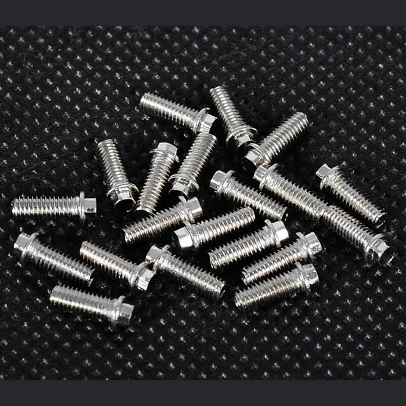 Rc4wd Miniature Scale Hex Bolts (m3x8mm) (silver)