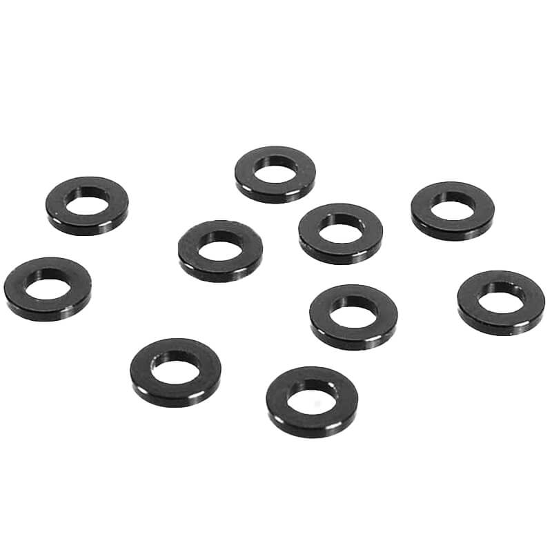 Rc4wd 1mm Black Spacer With M3 Hole (10)