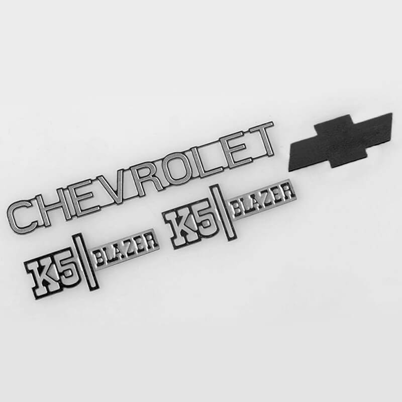 Rc4wd Chevrolet Blazer Metal Emblem Set