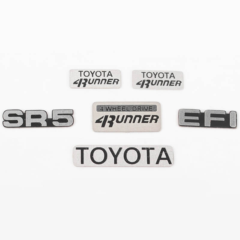 Rc4wd 1985 Toyota 4runner Emblem Set