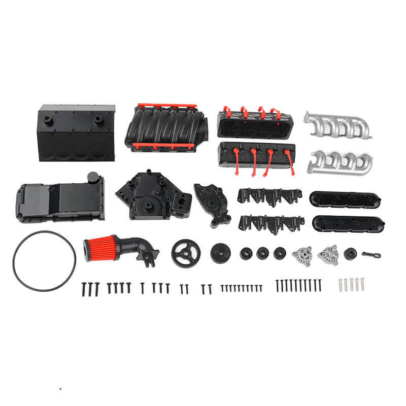 Rc4wd Plastic Crate Engine Housing Assembly For Miller Motorsport Pro Rock Racer