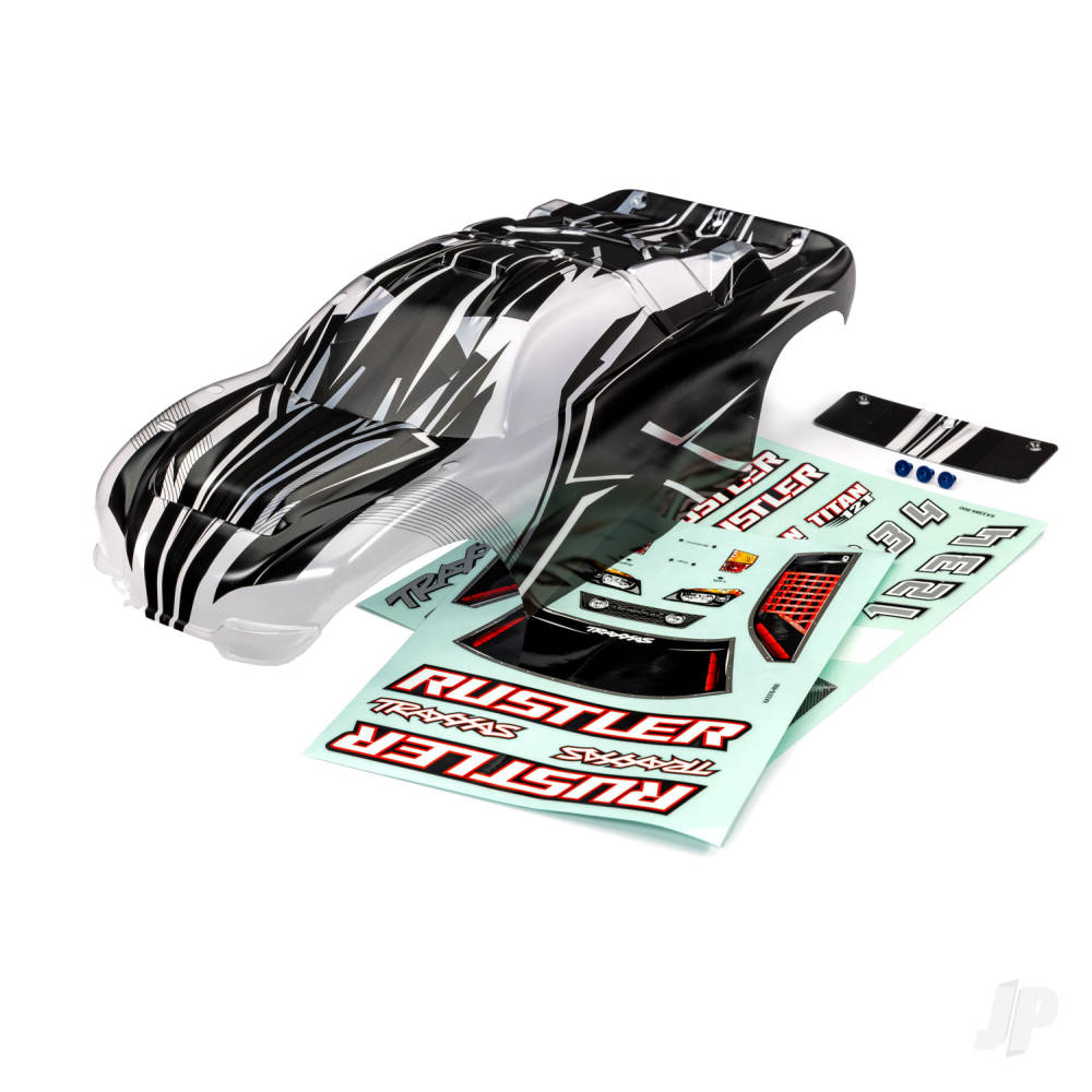 Traxxas Body, Rustler Prographix/Decals