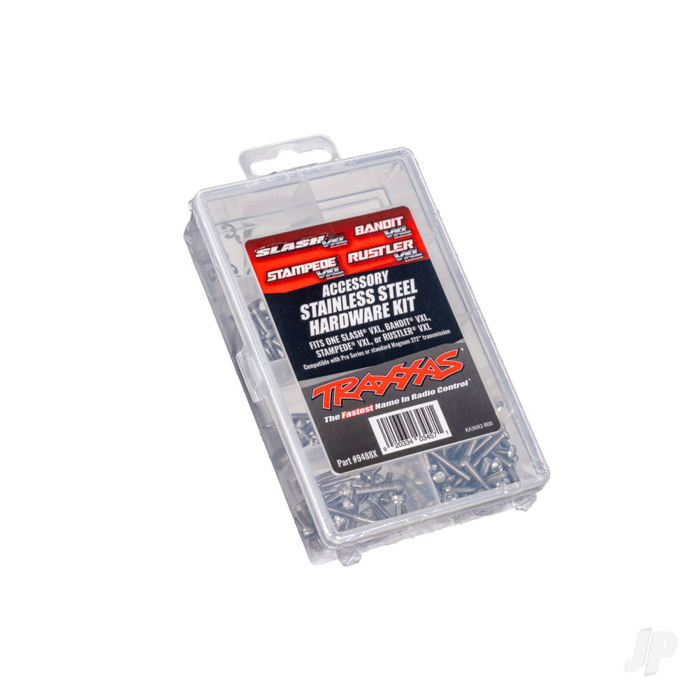 Traxxas Hardware kit, Stainless Steel for 2WD VXL with 272R