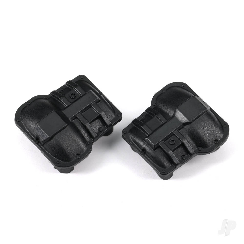 Traxxas Differential cover, front or rear (Black) (2 pcs)