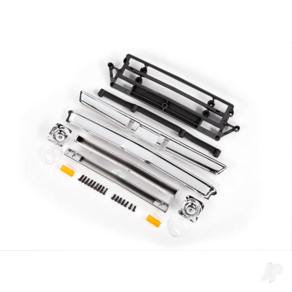 Traxxas Body accessories, Chevrolet C10, Chrome (includes grille (upper & lower), headlight housings (left & right), bumpers (front & rear), mounting retainers and hardware)