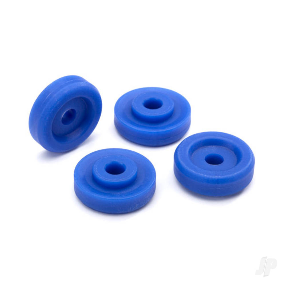 Traxxas Wheel washers, Blue (4 pcs)