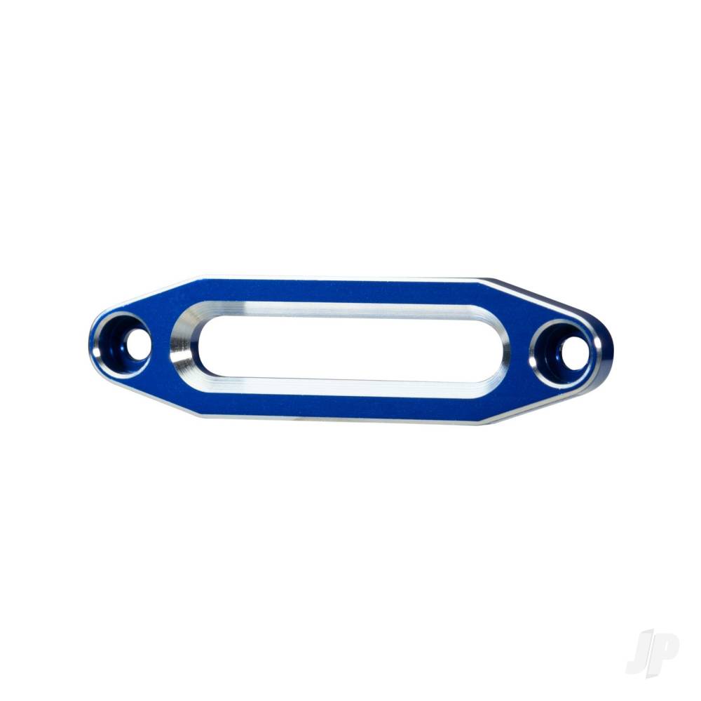 Traxxas Fairlead, winch, aluminium (Blue-anodised) (use with front bumpers #8865, 8866, 8867, 8869, or 9224)