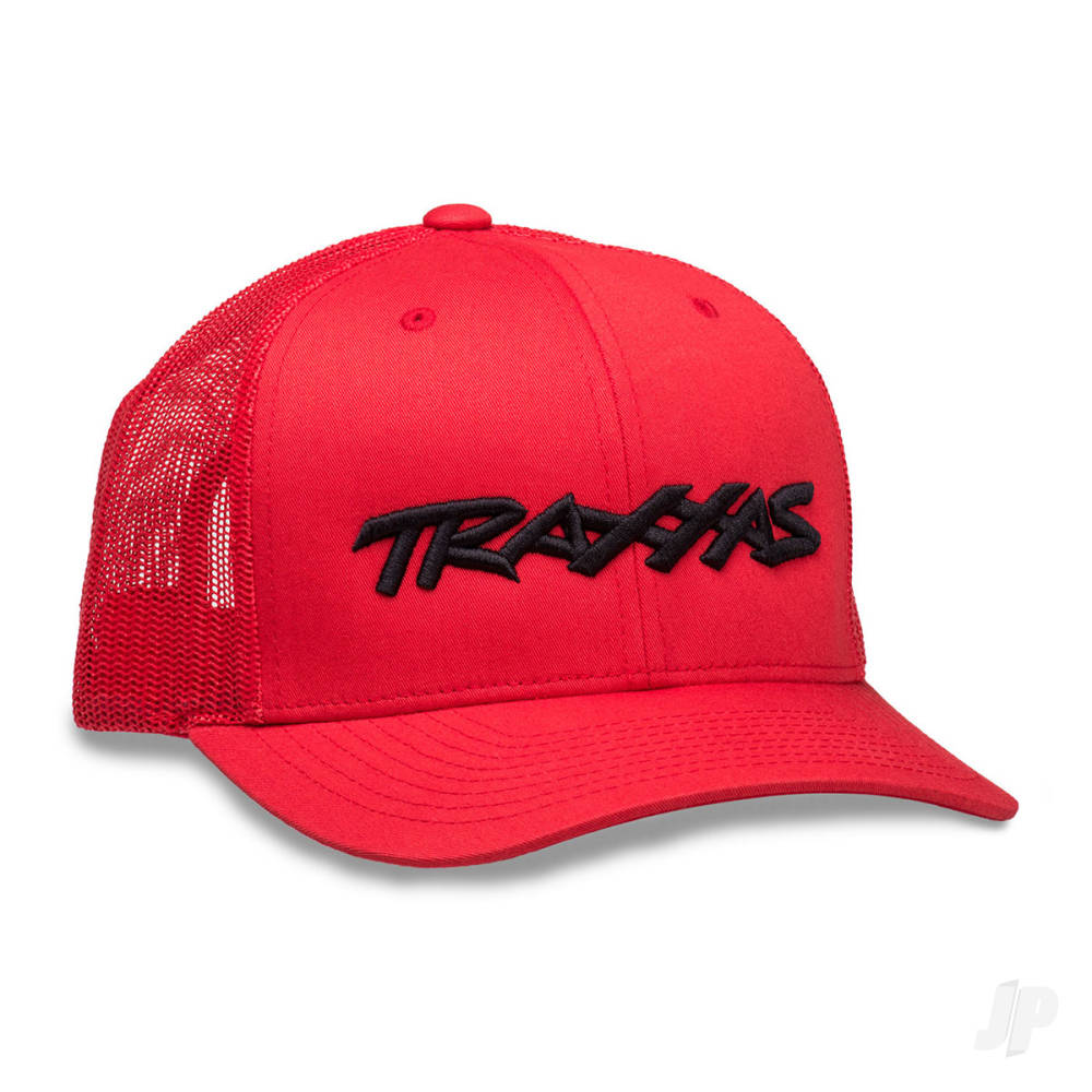 Traxxas Traxxas Logo Hat Curve Bill Red OSFA-2