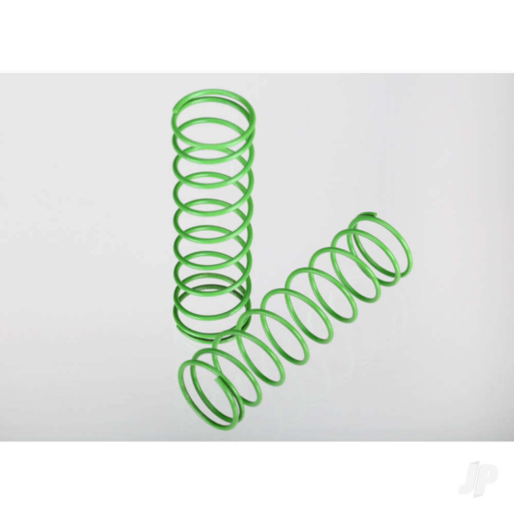 Traxxas Springs, Front (Green) (2 pcs)