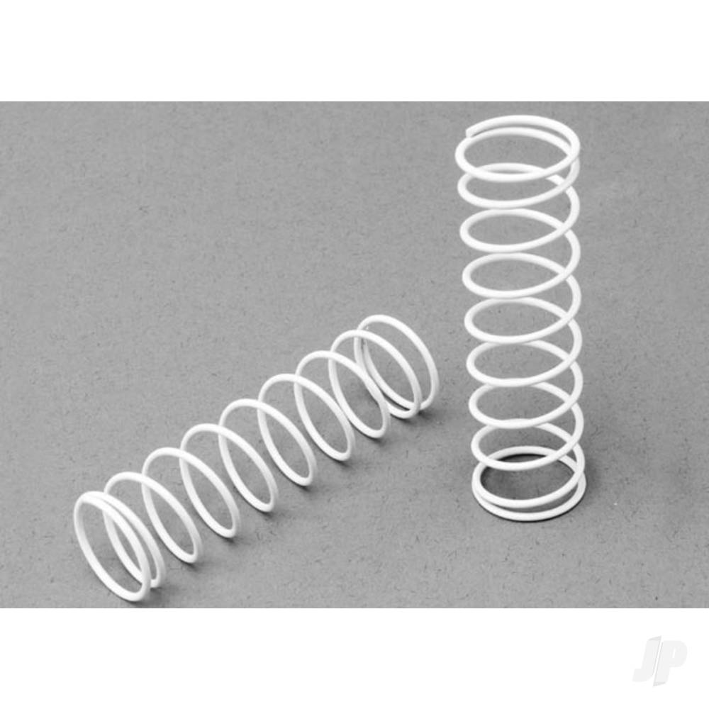Traxxas Springs, Front (White) (2 pcs)