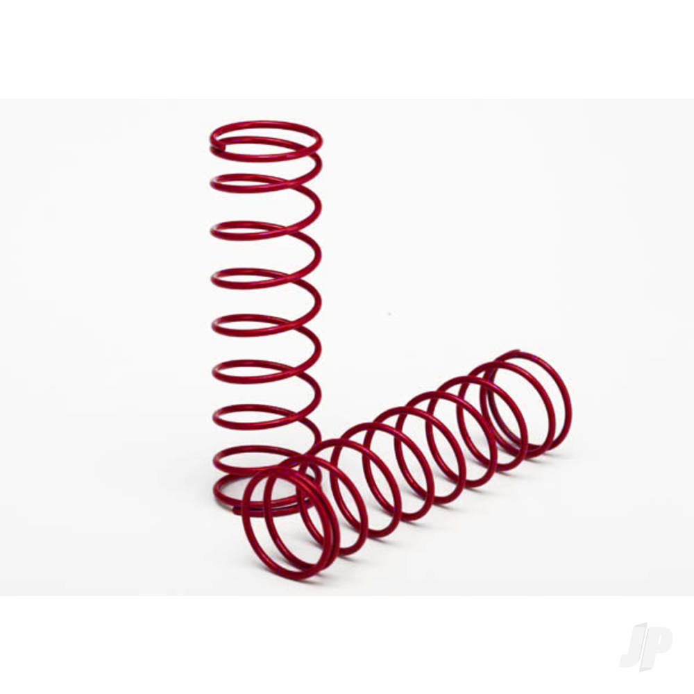 Traxxas Springs, Front (Red) (2 pcs)