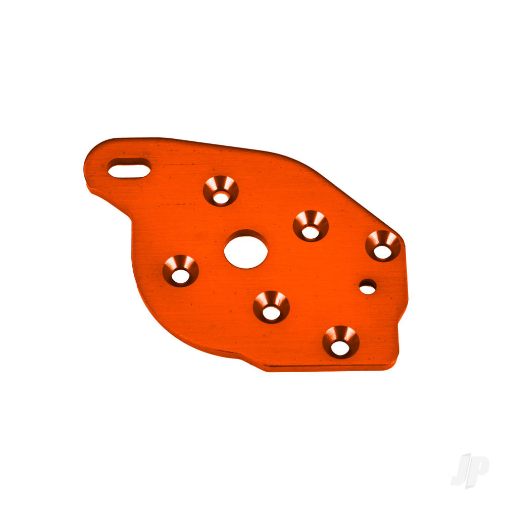 Traxxas Plate, motor, 6061-T6 aluminium (Orange-anodised)