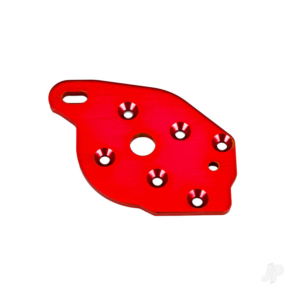 Traxxas Plate, motor, 6061-T6 aluminium (Red-anodised)