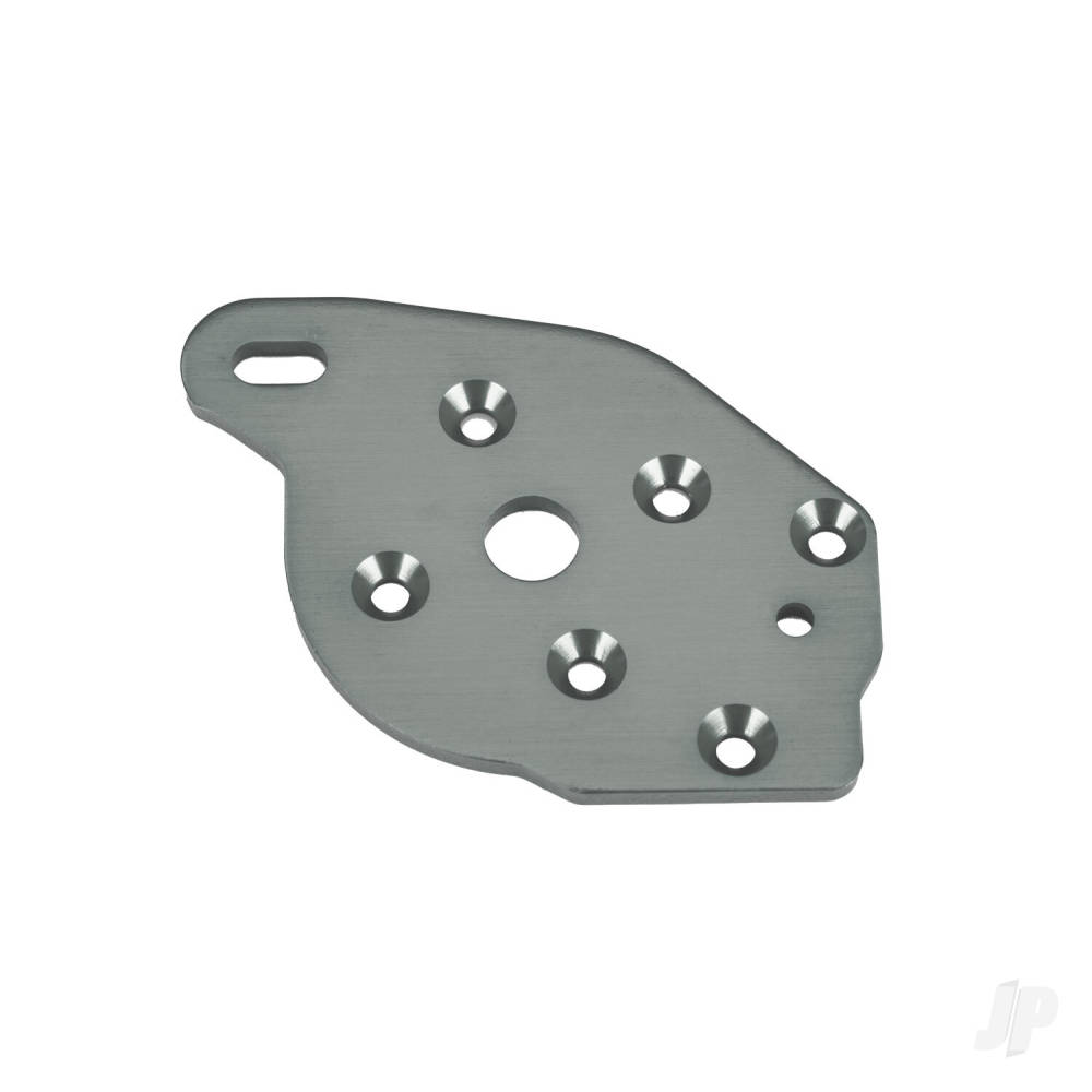 Traxxas Plate, motor, 6061-T6 aluminium (Grey-anodised)