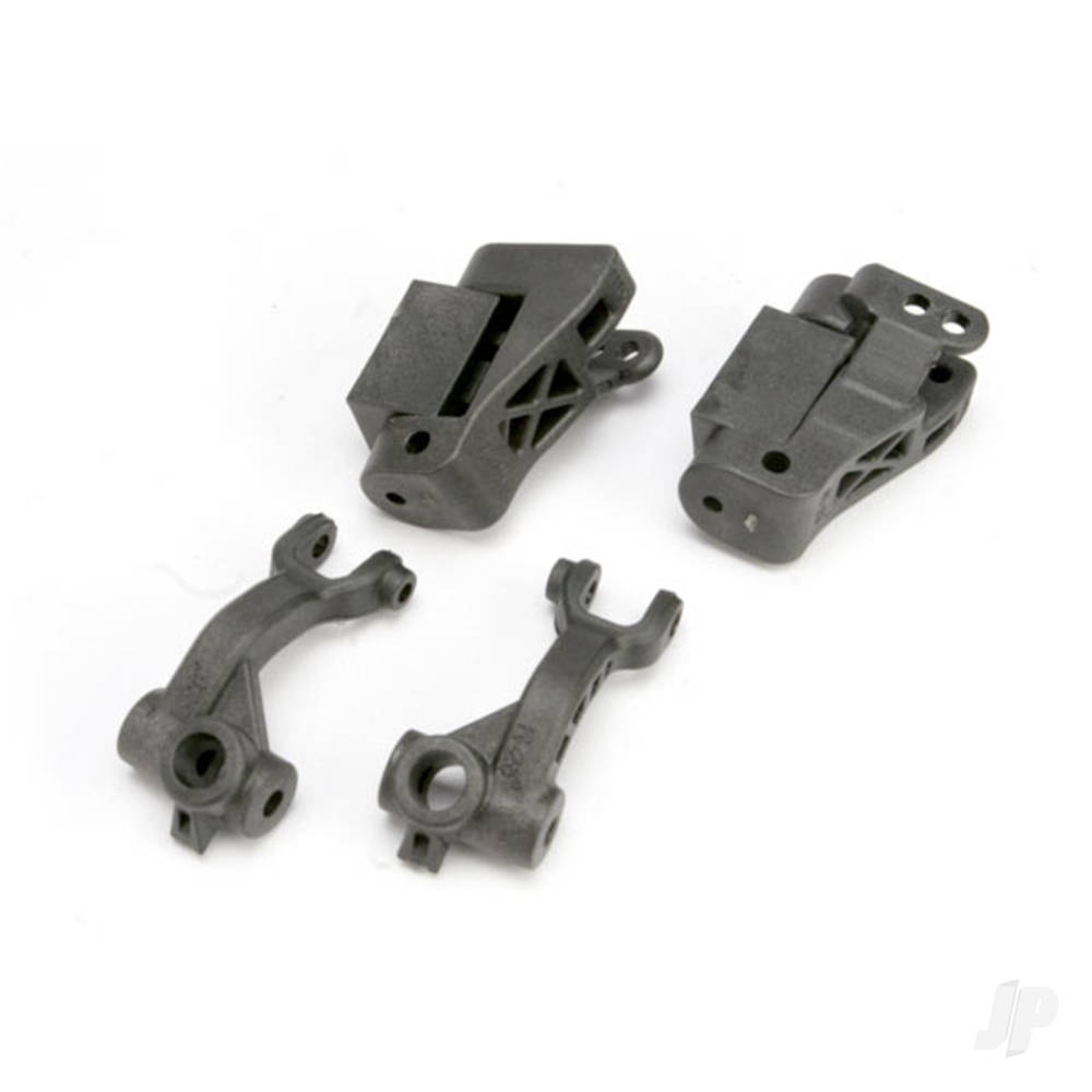 Traxxas Caster blocks, 25-degree (left & right) / steering blocks, 25-degree (left & right)