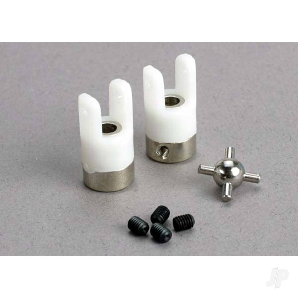 Traxxas U-joints (2 pcs) / 3mm Set screws (4 pcs)