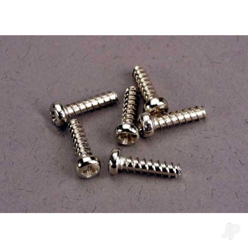 traxxas-screws-26x10mm-roundhead-self-tapping-6-pcs