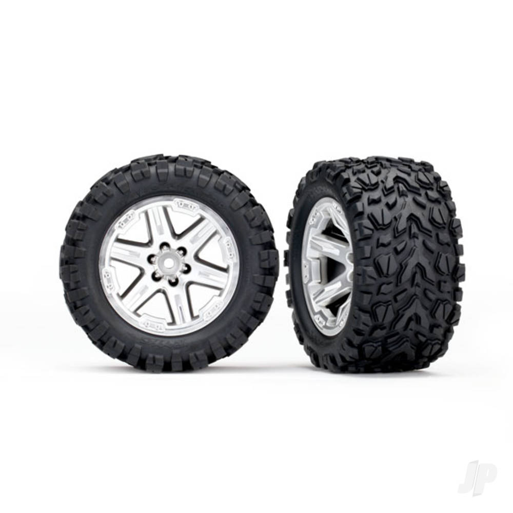 Traxxas Tyres & wheels, assembled, glued (2.8