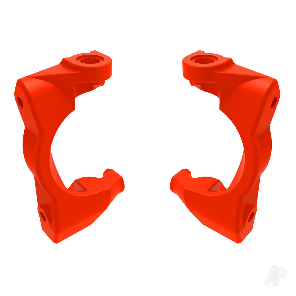 Traxxas Caster blocks (c-hubs), left & right (Red)