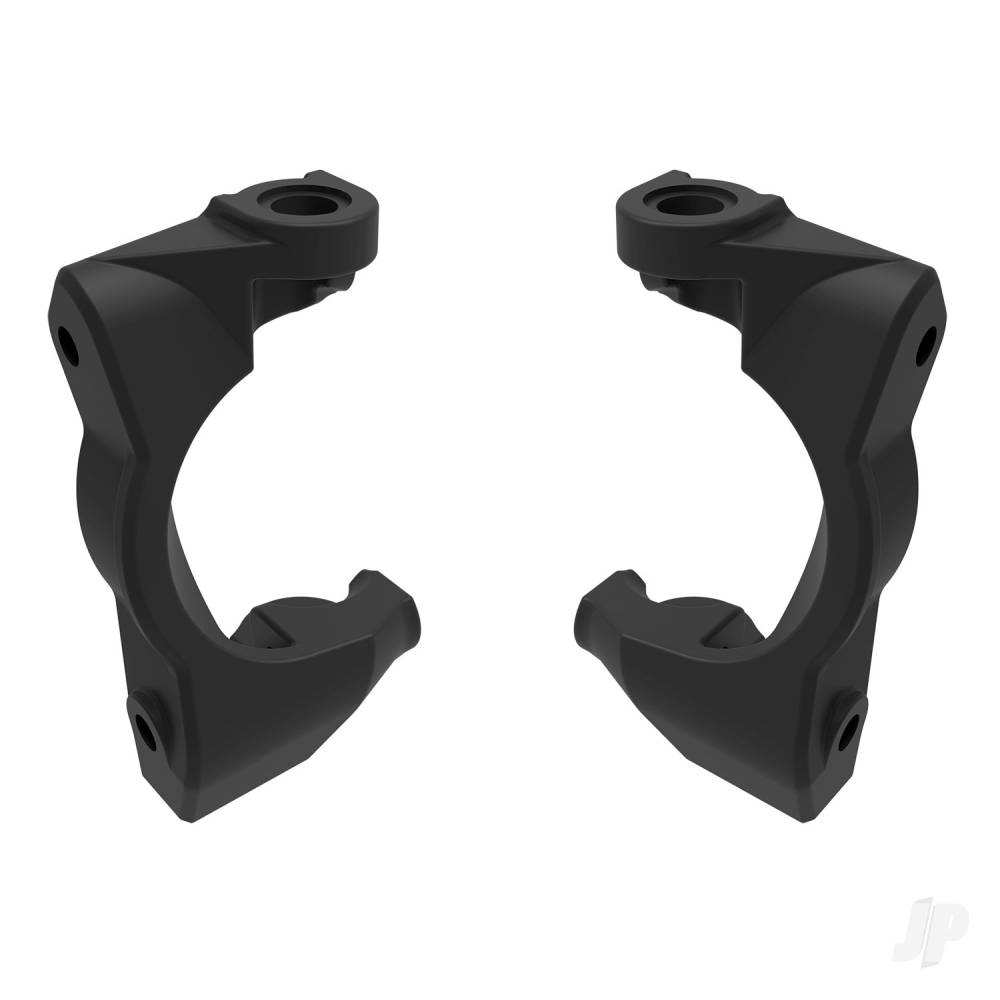 Traxxas Caster blocks (c-hubs), left & right (Black)