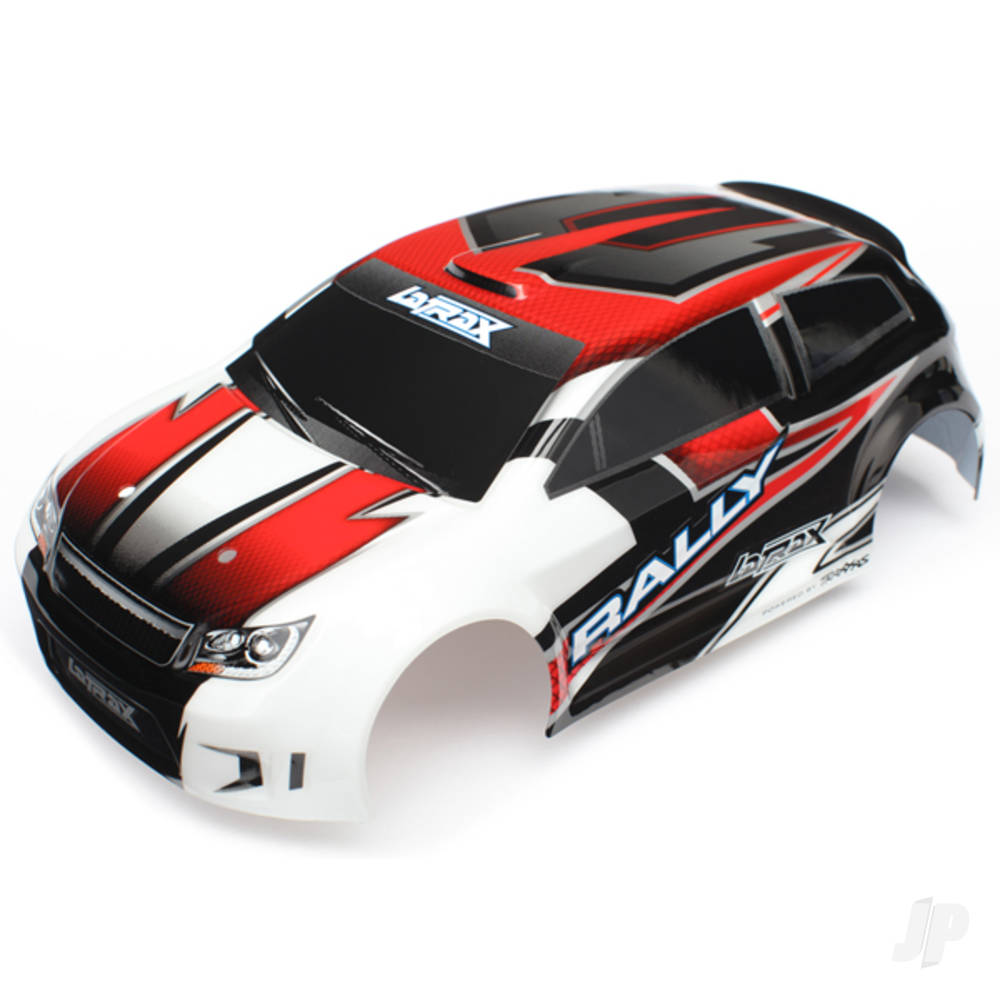 Traxxas Body, LaTrax 1:18 Rally, Red (painted) / decals