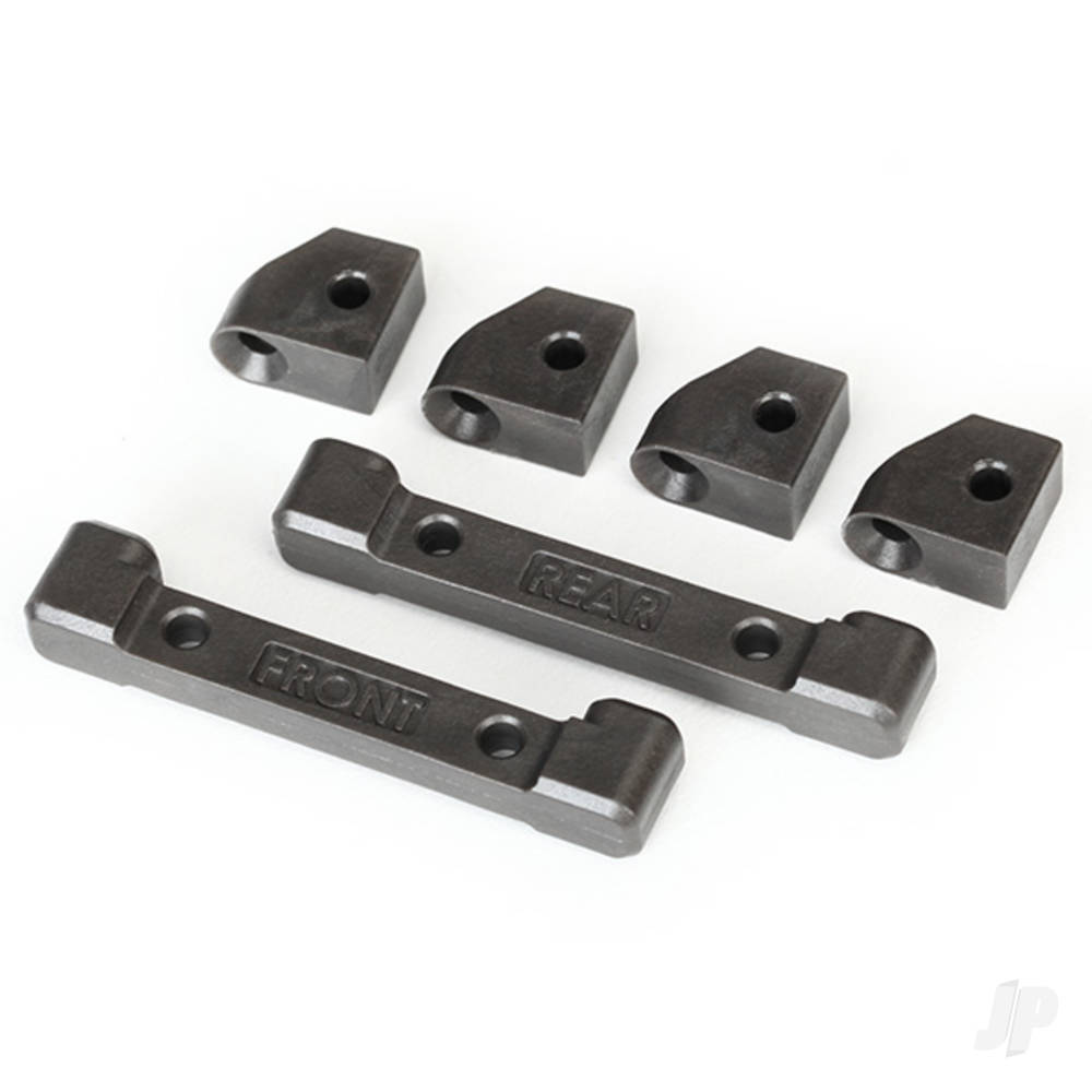 Traxxas Mounts, suspension arms (Front & Rear) / hinge pin retainers (4 pcs)