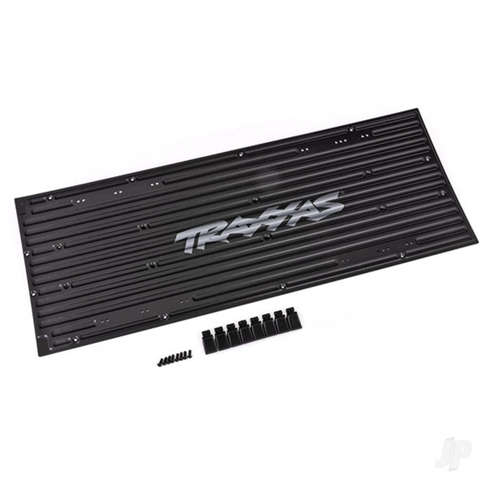 Traxxas Flatbed (with wheel chocks) (fits TRX-6 Ultimate RC Hauler)