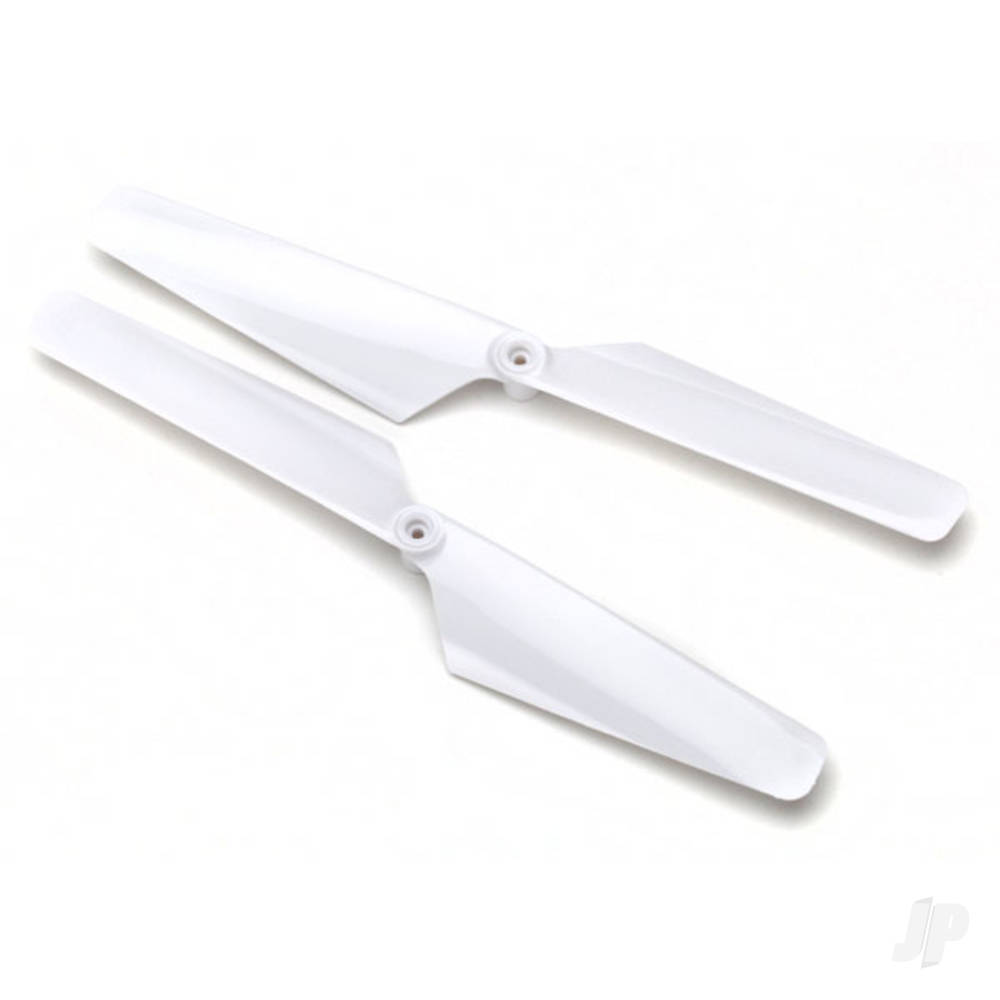 Traxxas Rotor blade Set, White (2 pcs) / 1.6x5mm BCS (2 pcs)