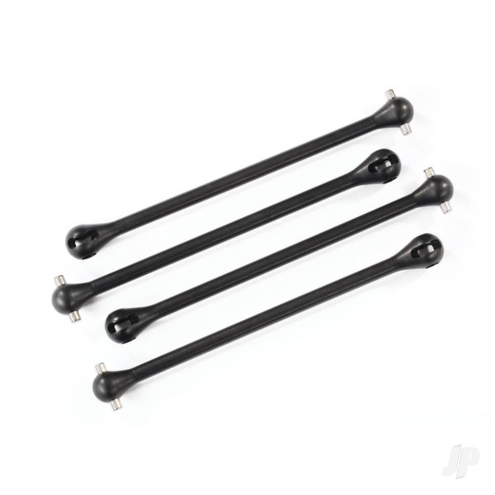 Traxxas Driveshaft, Steel constant-velocity (shaft only, 109.5mm) (4 pcs) (for conversion of #8950X driveshafts to WideMaxx suspension)