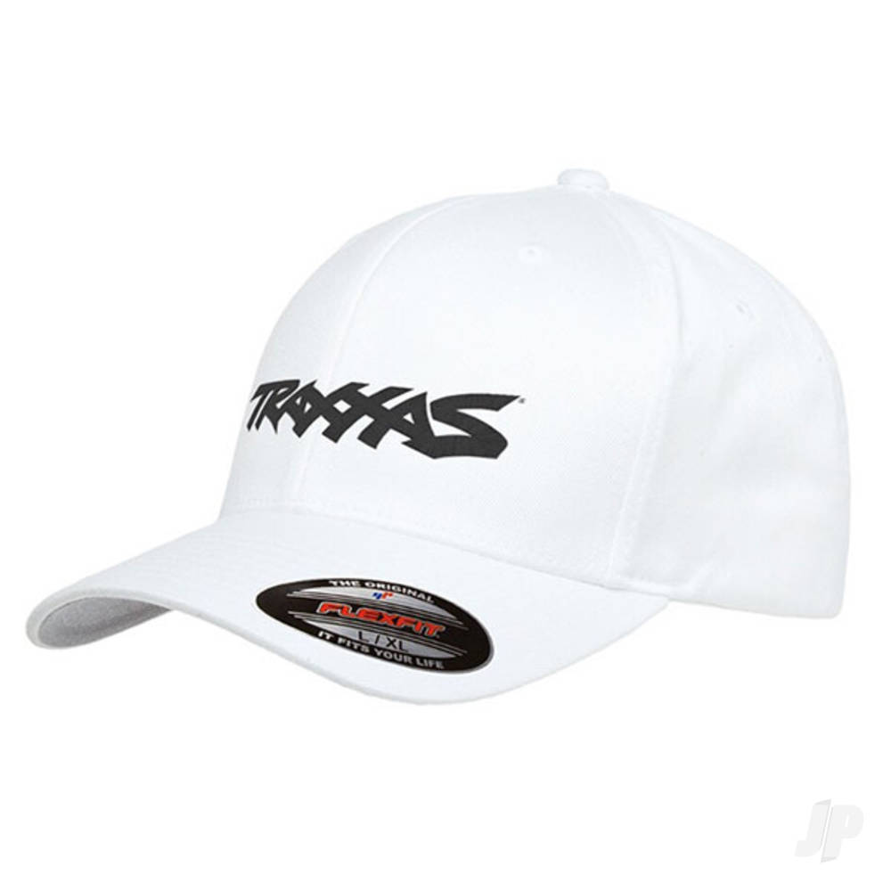 Traxxas Traxxas Logo Flexfit Hat (White)
