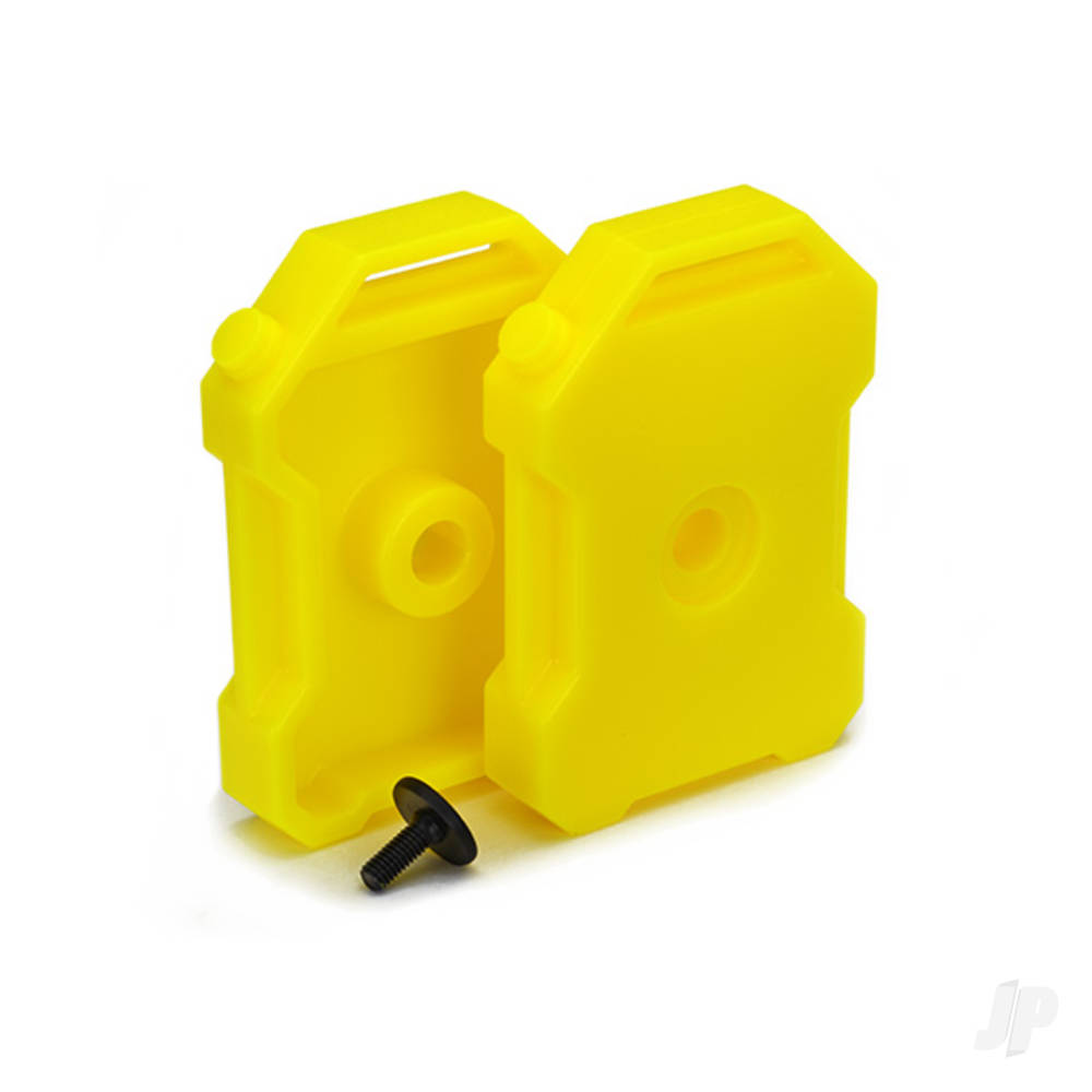 Traxxas Fuel canisters (Yellow) (2 pcs) / 3x8 FCS (1pc)