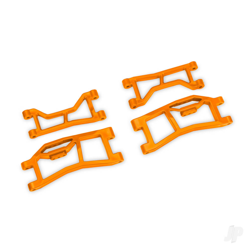 traxxas-suspension-arms-rear-upper-left-1-upper-right-1-lower-left-1-lower-right-1-orange-for-use-with-10790-mini-maxx-widemaxx-suspension-kit