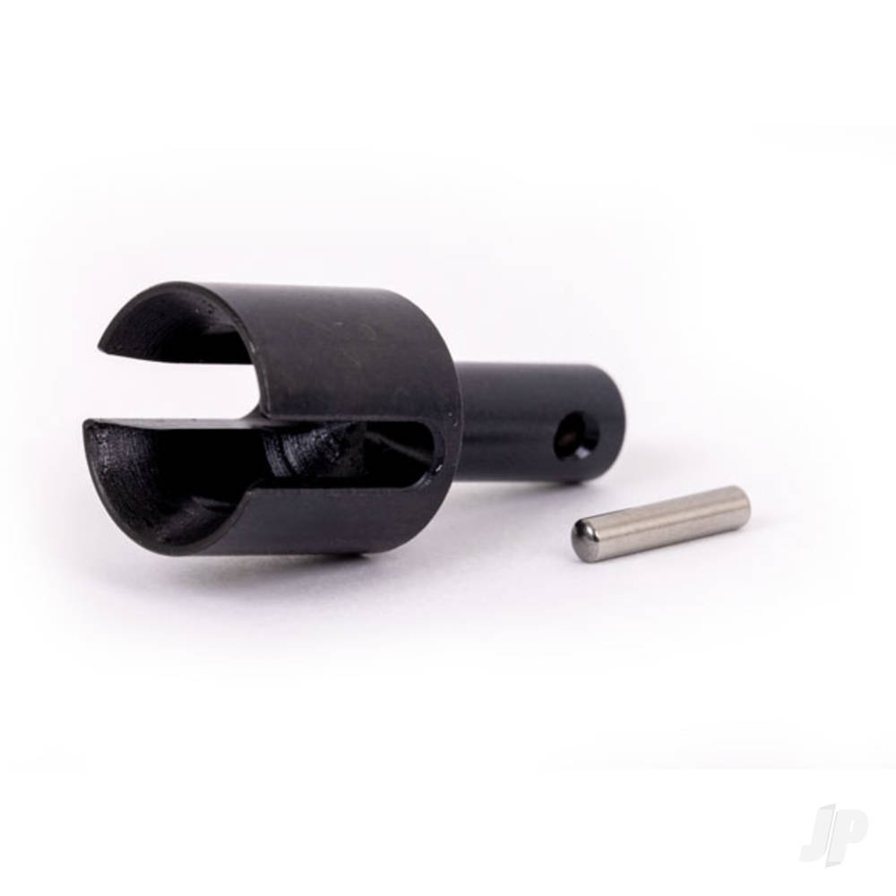 Traxxas Differential output cup, centre (hardened steel) / 2.5x12mm pin