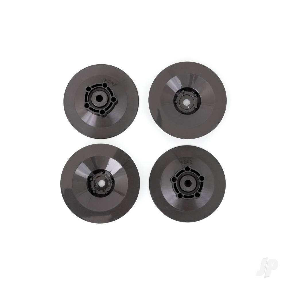 Traxxas Wheel discs (Grey) (4 pcs)