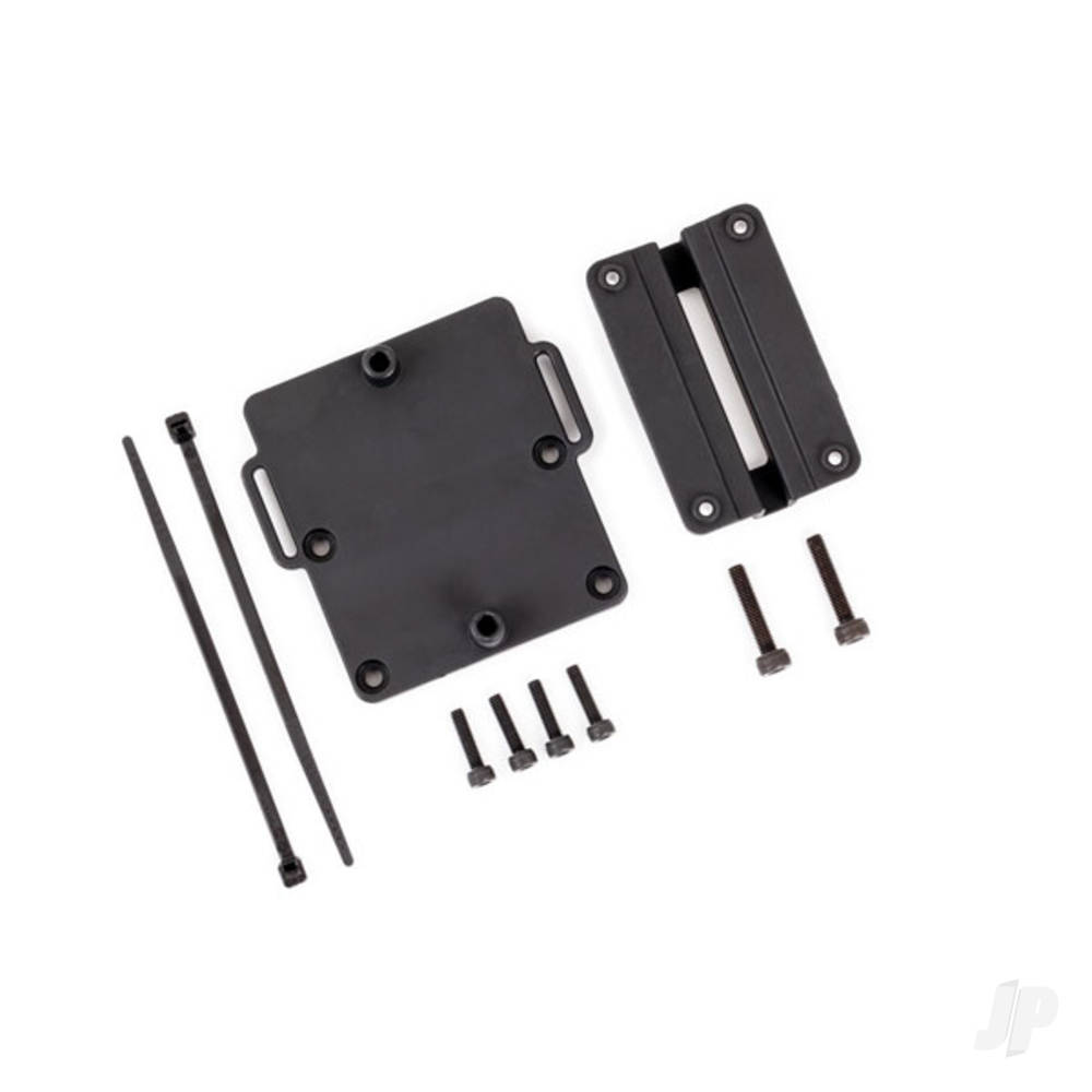 Traxxas Mount, telemetry expander (attaches to chassis brace (T-Bar))