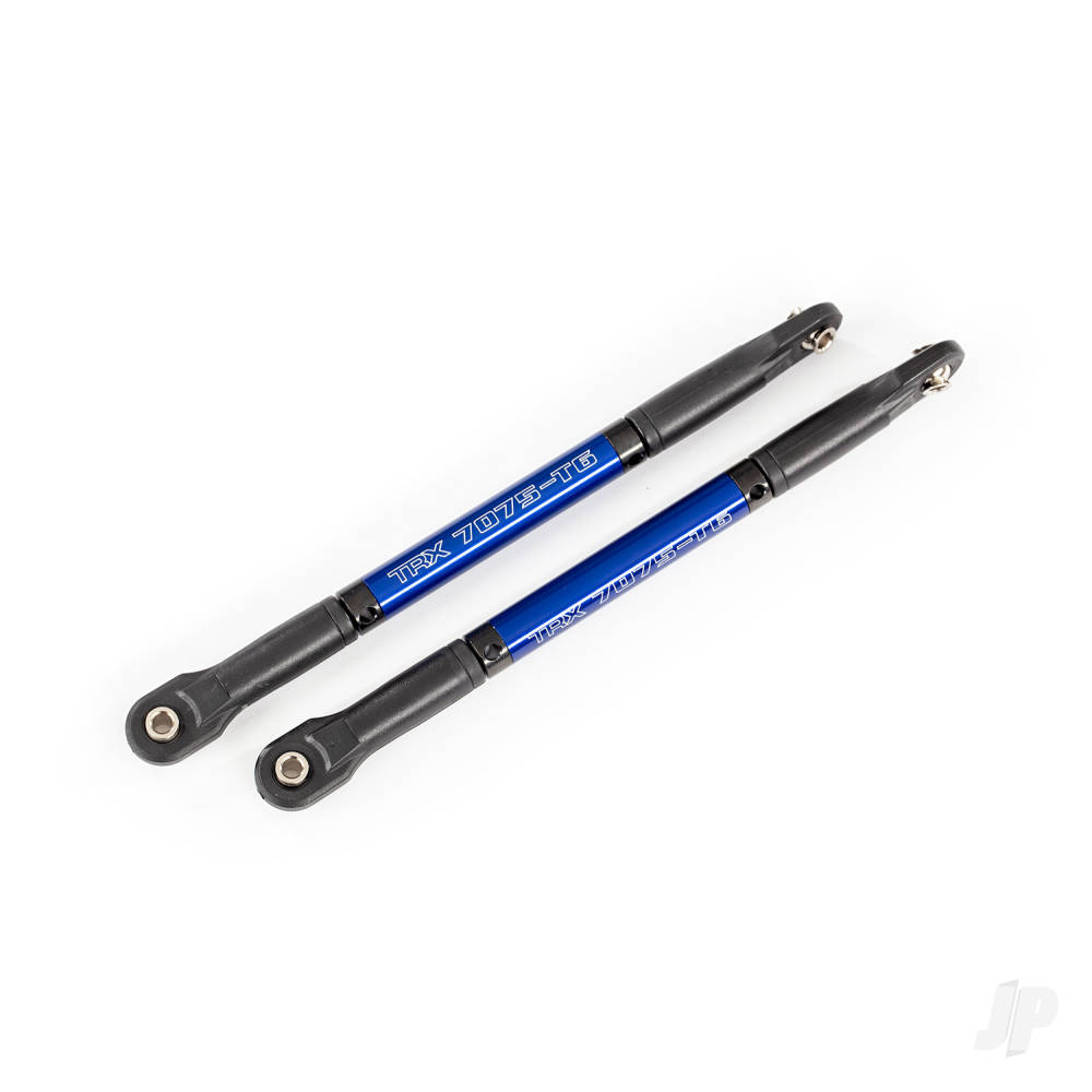 Traxxas Push rods, aluminium (Blue-anodised) (2 pcs) (assembled with rod ends)