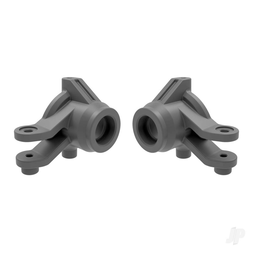 Traxxas Steering blocks, left & right (Grey)