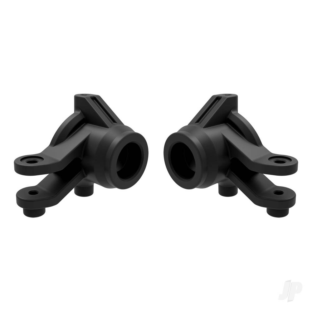 Traxxas Steering blocks, left & right (Black)