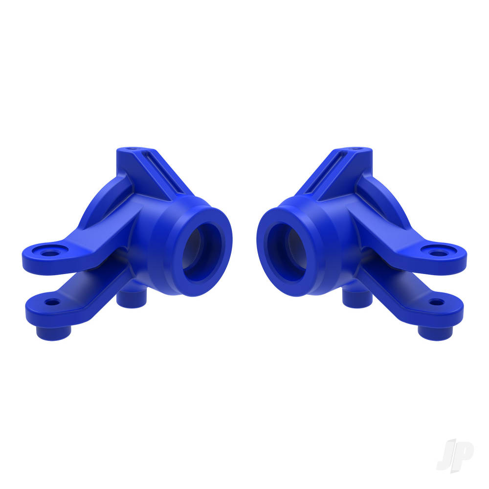 Traxxas Steering blocks, left & right (Blue)