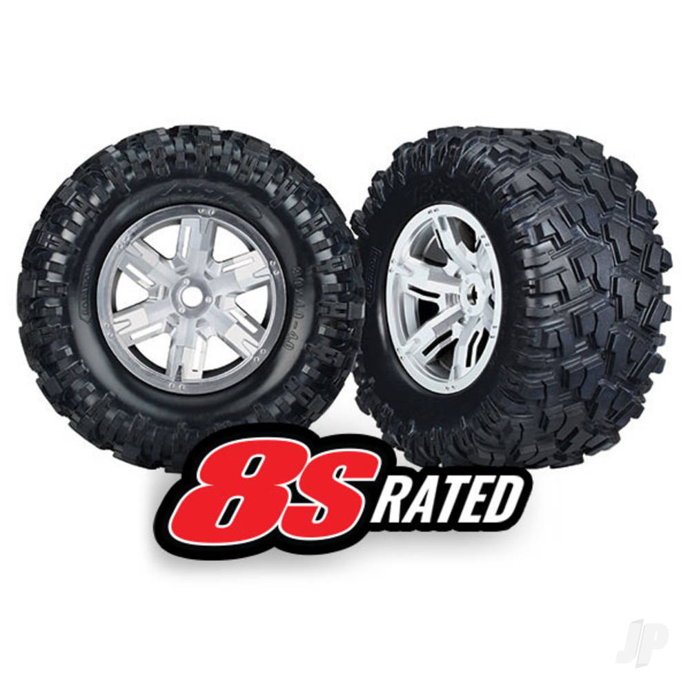 traxxas-tyres-wheels-assembled-glued-x-maxx-satin-chrome-wheels-maxx-at-tyres-foam-inserts-left-right-2