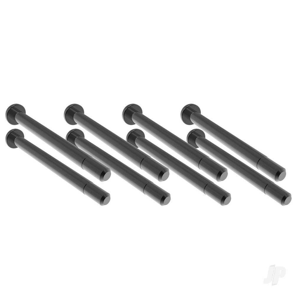 Traxxas Suspension pins, outer (hardened steel), 3x34mm (4), 3x37mm (4)