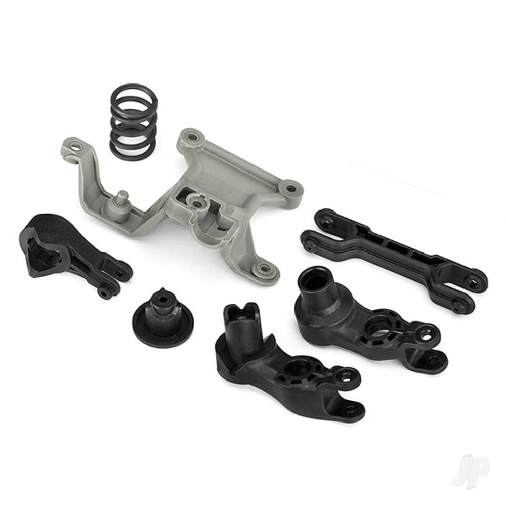 Traxxas Steering bellcranks / bellcrank support / servo saver / servo saver spring / drag link / 3x20mm shoulder screws (2 pcs)