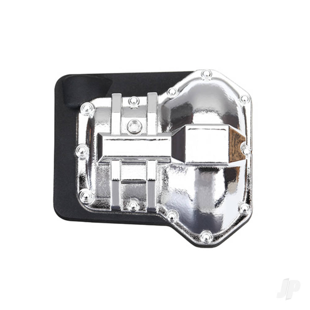Traxxas Differential cover, Front or Rear (Chrome-plated)